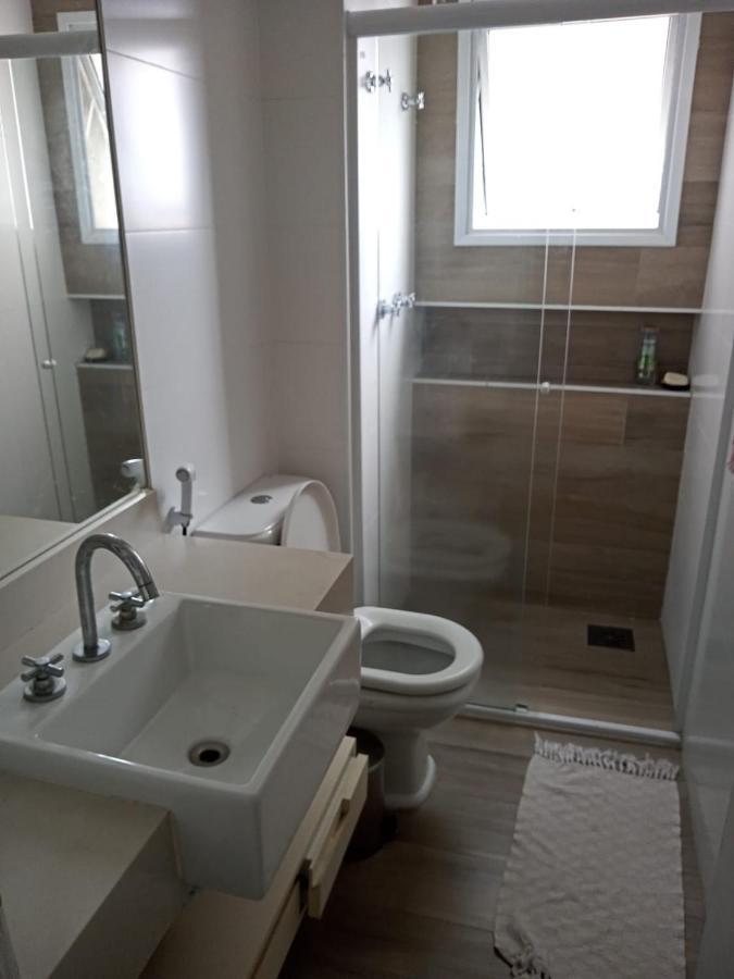 Excelente Apartamento Em Condominio Na Praia Das Asturias Guarujá Kültér fotó